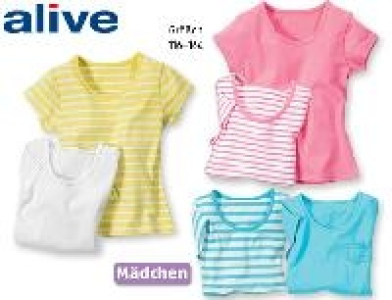 Aldi Süd Alive Kinder Basic T-Shirts