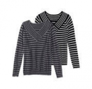 Damen-Pullover mit Ringelmuster 12.99 €