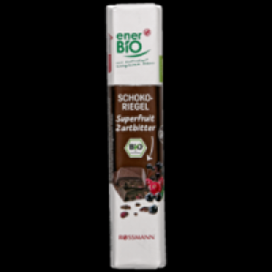 Rossmann Enerbio Bio Schokoriegel Superfruit Zartbitter