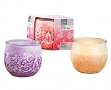 CASA Deco Duftkerze im bunten Glas 1.49 €