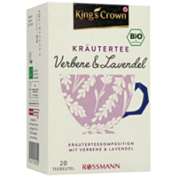 Rossmann Kings Crown Bio Kräutertee Verbene < Lavendel