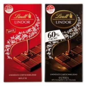 Lindor-Tafeln 1.49 €