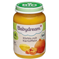 Rossmann Babydream Bio Kürbis mit Kartoffeln