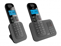 Lidl  AEG Voxtel D 505 Twin Dect-Telefon mit zusätzlichem Mobilteil und Anru