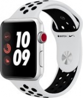 Euronics Apple Watch Nike+ (42mm) GPS + Cellular mit Nike Sportarmband silber/pure pl