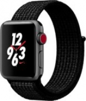 Watch Nike+ (38mm) GPS + Cellular mit Nike Sport Loop spacegrau/schwar 299.00 €