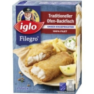 Iglo Filegro Ofen-Backfisch 2.49 €