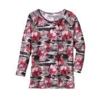 NKD  Damen-Pullover mit faszinierendem Blumen-Muster, große Größen