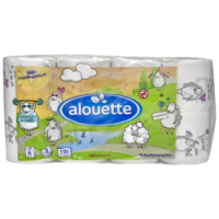 Rossmann Alouette Toilettenpapier mit Frühlingsduft