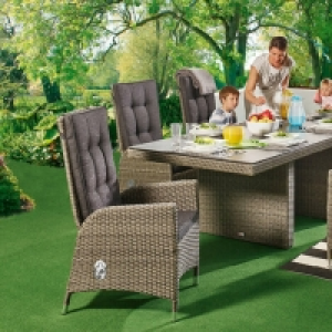 Gardiola Gartensessel BUKA - grau - verstellbar 149.99 €