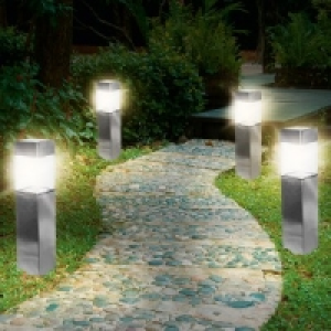LED-Solar-Gartenlampe 4er-Set 34.99 €