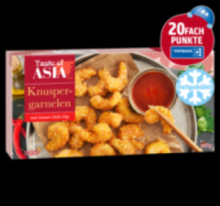 TASTE OF ASIA Knuspergarnelen 3.99 €