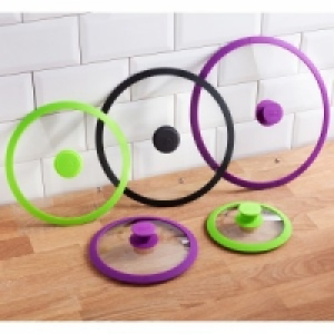 Glasdeckel mit Silikonrand 5.99 €