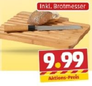 Kesper Brotschneidebrett inkl. Brotmesser