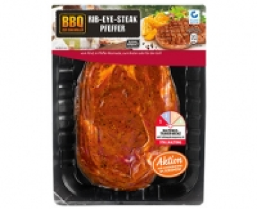 BBQ Rib-Eye-Steak, Pfeffer 5.99 €