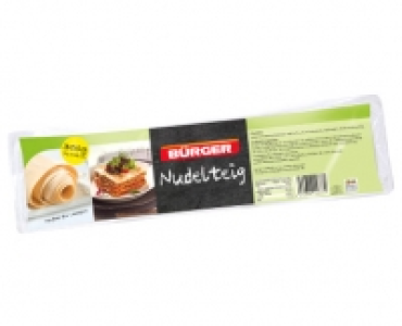 BÜRGER Nudelteig 1.29 €