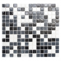 Bauhaus  Mosaikfliese Quadrat Mix GM A 125