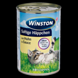 Winston Saftige Häppchen mit Huhn in Sauce