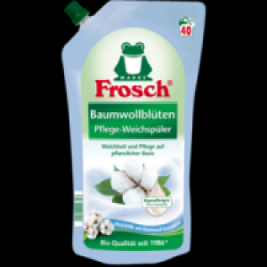 Rossmann Frosch Baumwollblüten Weichspüler