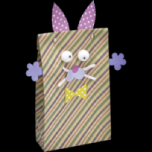 Ideenwelt Geschenktüten-Bastelset Hase