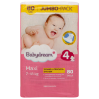 Rossmann Babydream Windeln Jumbo-Pack Maxi Größe 4, 7-18 kg