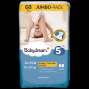 Babydream Windeln Jumbo-Pack Junior Größe 5, 12-25 kg