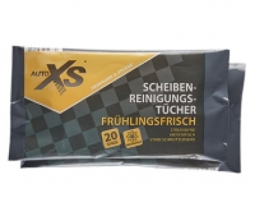 Aldi Süd  AUTO XS®Scheibenreinigungstücher