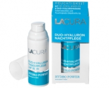 LACURA Duo-Hyaluron Gesichtspflege HYDRO POWER 4.99 €