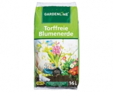 GARDENLINE®Torffreie Blumenerde 1.99 €