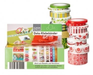 CASA Deco Deko-Klebebänder 5.99 €