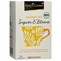 Rossmann Kings Crown Bio Grüner Tee Ingwer-Zitrone