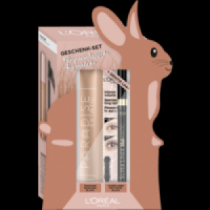 Rossmann Loréal Paris Ostercoffret im süßen Häschen-Design: Paradise Mascara + Superliner Ma