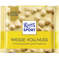 Rossmann Ritter Sport Weisse Voll-Nuss Tafelschokolade