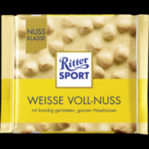 Rossmann Ritter Sport Weisse Voll-Nuss Tafelschokolade