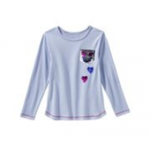 Mädchen-Shirt mit Wendepailletten 3.99 €