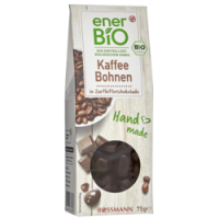 Rossmann Enerbio Kaffee Bohnen in Zartbitterschokolade