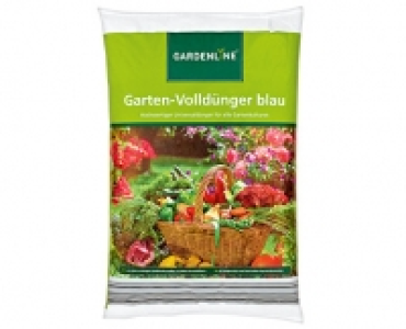 Aldi Süd  GARDENLINE®Garten-Volldünger blau