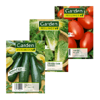 Aldi Nord Garden Feelings Gemüse- / Salat- / Hülsenfrüchte-Sämereien