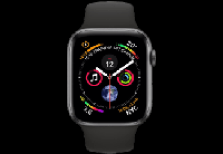APPLE Watch Series 4 44mm Smartwatch Aluminium, Kunststoff, 140-210 mm