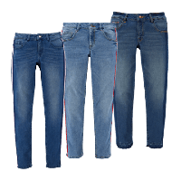 Aldi Nord Up2fashion Jeans mit Galonstreifen