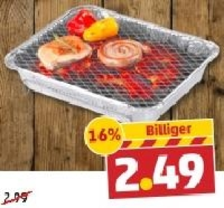 SF Einweg-Grill