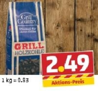 GRILL COUNTRY Holzkohle