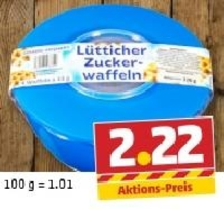 Salatsch&uuml;ssel und L&uuml;tticher Zuckerwaffeln