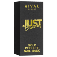 Rossmann Rival De Loop Just Beauty Peel-Off Nail Mask 01 gold