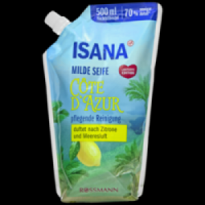 Isana milde Seife Côte dAzur Nachfüllbeutel
