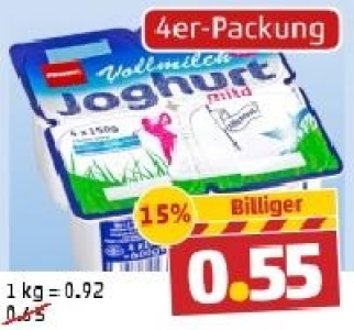 PENNY Vollmilch-Joghurt mild