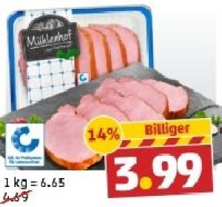 MÜHLENHOF Frischer Kasseler-Minutenlachs 3.99 €