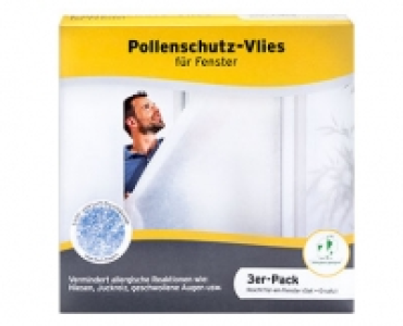 Fliegengitter oder Pollenschutz-Vlies für Fenster