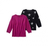 NKD  Damen-Pullover mit Sternen-Muster