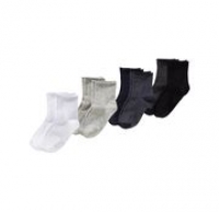 NKD  Damen-Kurzschaft-Socken mit Glitzerfäden, 2er Pack